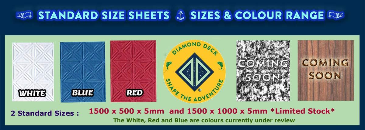 Standard Sheets Sizes & Colours